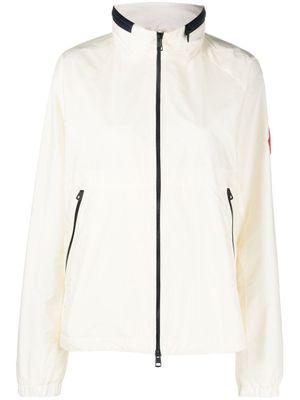 Moncler veste zippée à capuche - Tons neutres