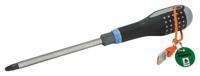 Bahco Schroevendraaier ERGO™ | met Dyneema koord | driecomponentengreep | zeskantkling | Pozidriv | PZ3 x 150 mm - TAH - TAHBE-8830