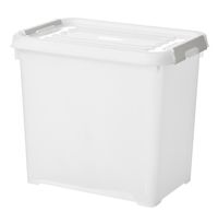 Curver Handy+ Opbergbox 9 liter - Transparant - Handige en ruime opbergoplossing