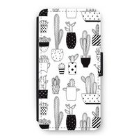 Cactusmotief: iPhone 12 Pro Flip Hoesje