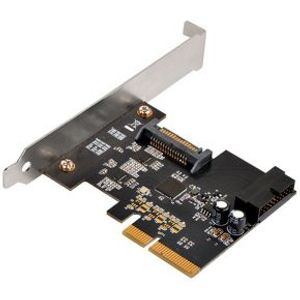 Silverstone ECU04-E interfacekaart/-adapter Intern USB 3.2 Gen 1 (3.1 Gen 1)