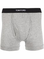 TOM FORD boxer à taille à logo - Gris - thumbnail