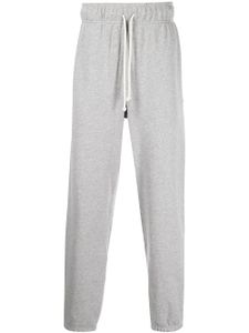 New Balance pantalon de jogging en coton à lien de resserrage - Gris