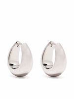 Tom Wood grandes boucles d'oreilles Ice - Argent