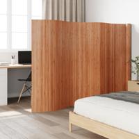 Kamerscherm 165x600 cm bamboe bruin - thumbnail