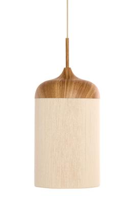 Light & Living HanglampDania lichte hout print Ø 22cm - 2985543