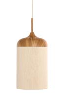 Light & Living HanglampDania lichte hout print Ø 22cm - 2985543