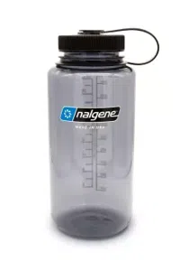 Nalgene NALGENE Wide-Mouth 1ltr drinkfles Gray/ Black cap Sustain