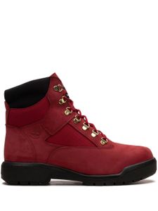 Timberland bottines 6 Inch Field - Rouge