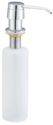 Saqu Omen zeeppompje 250 ml kunststof chroom