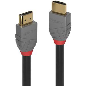 LINDY 36963 HDMI-kabel HDMI Aansluitkabel HDMI-A-stekker, HDMI-A-stekker 2.00 m Zwart 4K UHD