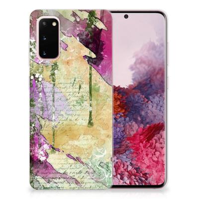 Smartphone hoesje Samsung Galaxy S20 Letter Painting