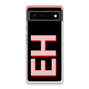 Monogram: Google Pixel 6 Transparant Hoesje