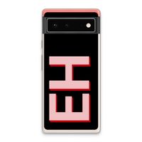 Monogram: Google Pixel 6 Transparant Hoesje