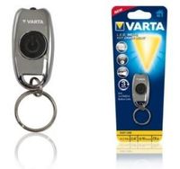 Varta L.E.D. METAL KEY CHAIN LIGHT Chroom Sleutelhanger-zaklamp LED - thumbnail