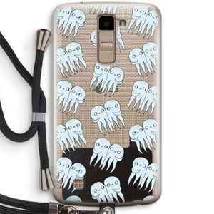 Octopussen: LG K10 (2016) Transparant Hoesje met koord