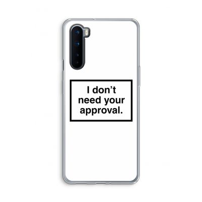 Don't need approval: OnePlus Nord Transparant Hoesje