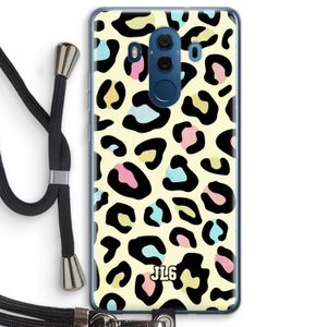 Leopard pattern: Huawei Mate 10 Pro Transparant Hoesje met koord