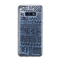 Marrakech print: Samsung Galaxy S10e Transparant Hoesje