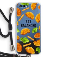 Eat Balanced: Honor 10 Transparant Hoesje met koord