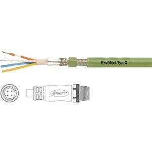 Helukabel 806485 Sensor/actuator aansluitkabel M12 Aantal polen (sensoren): 4 Stekker, recht 5.00 m 1 stuk(s)