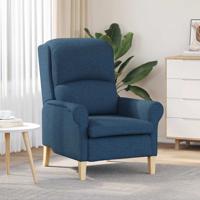 Fauteuil Blauw 76 x 94 x 102 cm Stof