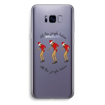 Jingle Ladies: Samsung Galaxy S8 Plus Transparant Hoesje