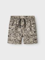 Name it zomer zwembroek jongens - taupe - Nkmzatoony