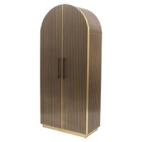 Richmond Opbergkast 'Les Arcs' Brass, 180 x 80cm