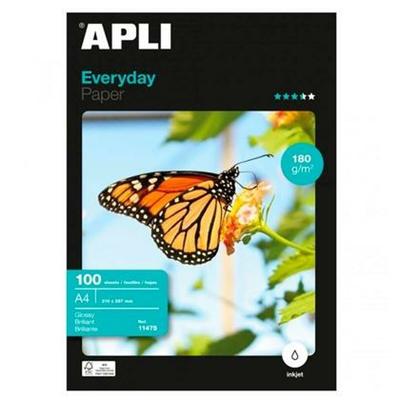 Glanzend Fotopapier Apli 11475