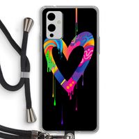 Melts My Heart: OnePlus 9 Transparant Hoesje met koord