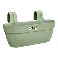 ELHO - Bloempot - Vibia Campana Easy Hanger Large - Pistache Groen - Buitenbalkon - L 24,1 x B 46 x H 26,5 cm