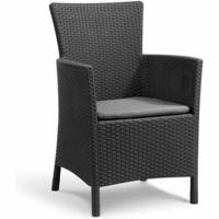 Tuinstoel Allibert by KETER 215526 Grijs 62 x 60 x 89 cm