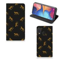 Smartphone hoesje voor Samsung Galaxy A20e Leopards