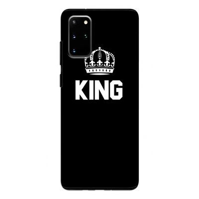 King zwart: Samsung Galaxy S20 Plus Tough Case