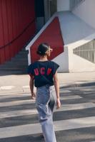 By-Bar mason lucky curve top | midnight
