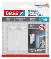 Klevende spijker tesa behang pleister 1kg | 8 stuks