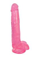 Slim Stick Cherry Ice - Dildo met ballen