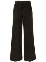 DSQUARED2 pantalon ample en velours côtelé - Marron - thumbnail