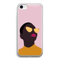 Yellow glasses: iPhone SE 2020 Transparant Hoesje Yellow glasses: iPhone SE 2020 Transparant Hoesje