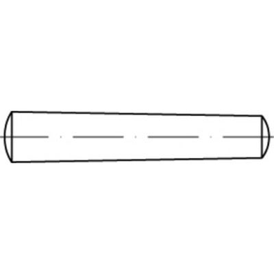TOOLCRAFT TO-5394099 Conische pen 8 mm Staal 50 stuk(s)