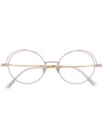 Jimmy Choo Eyewear lunettes de vue à monture ronde - Rose