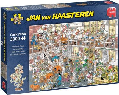 Jan van Haasteren - De Verbouwing Puzzel 3000 Stukjes