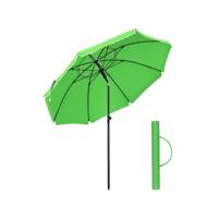 Strandparasol met UPF 50+ UV-bescherming, Groente / Ø 160 cm