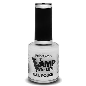 Witte matte nagellak Vamp Me Up 12 ml   -