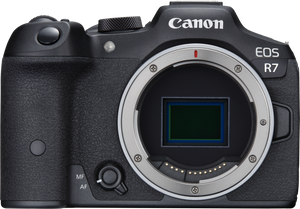 Canon EOS R7 MILC body 32,5 MP CMOS 6960 x 4640 Pixels Zwart