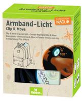 Zaklamp USB armlicht clip&move | Moses Verlag
