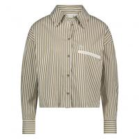 Nukus - Beige | Dames | Blouse | Beige | M | regular | Kamst mode