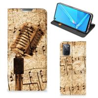 OPPO A52 | A72 Stand Case Bladmuziek