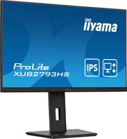 iiyama ProLite XUB2793HS-B6 LED display 68,6 cm (27") 1920 x 1080 Pixels Full HD Zwart - thumbnail